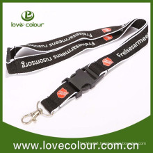 Wholesale cheap custom printed Plastic lanyard string